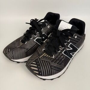 New Balance‎ Women's 8 574 WL574TBO Black White Beaded Running Shoe Sneakers